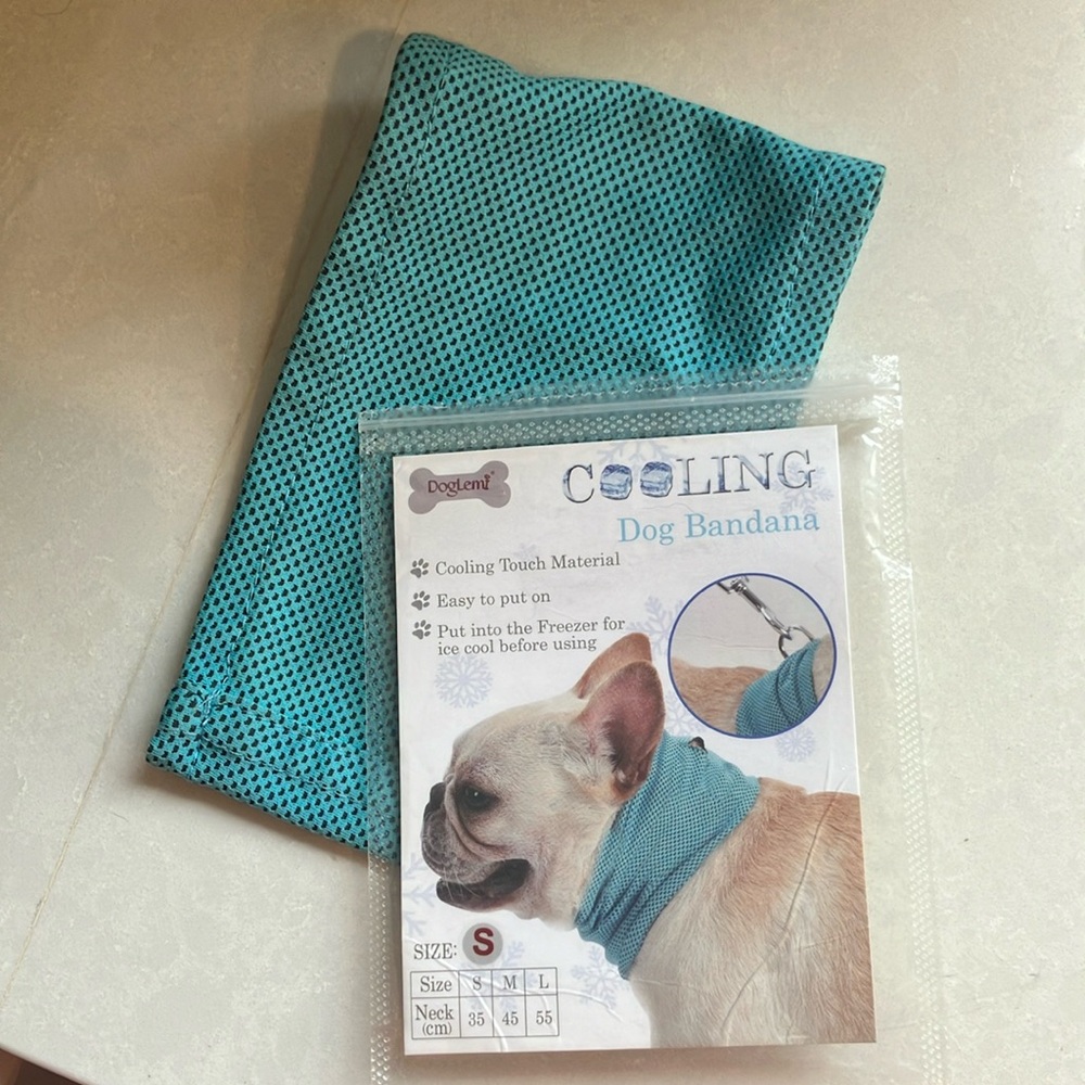 🌺 Cooling Dog Bandana